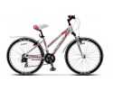 Велосипед STELS 26' рама женская, алюминий, MISS-6100 белый/красный, 21 ск., 15'